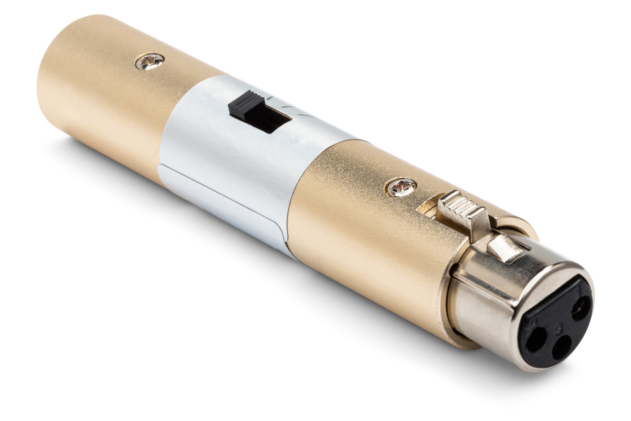 Input Attenuator, XLR3F to XLR3M - Full
