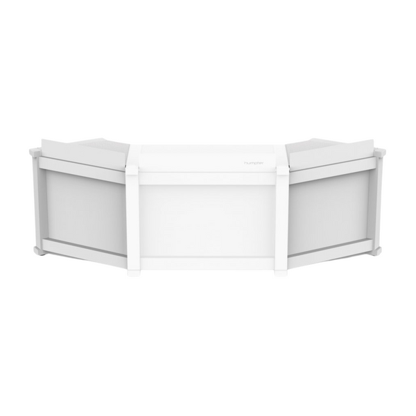WHITE B3 PLUS Extension Pack for Humpter B3 DJ Workstation - Left and Right Add-Ons Only