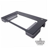 Replacement for RANE Four Top Face Plate for Control Tower DJ Podium Black Finish