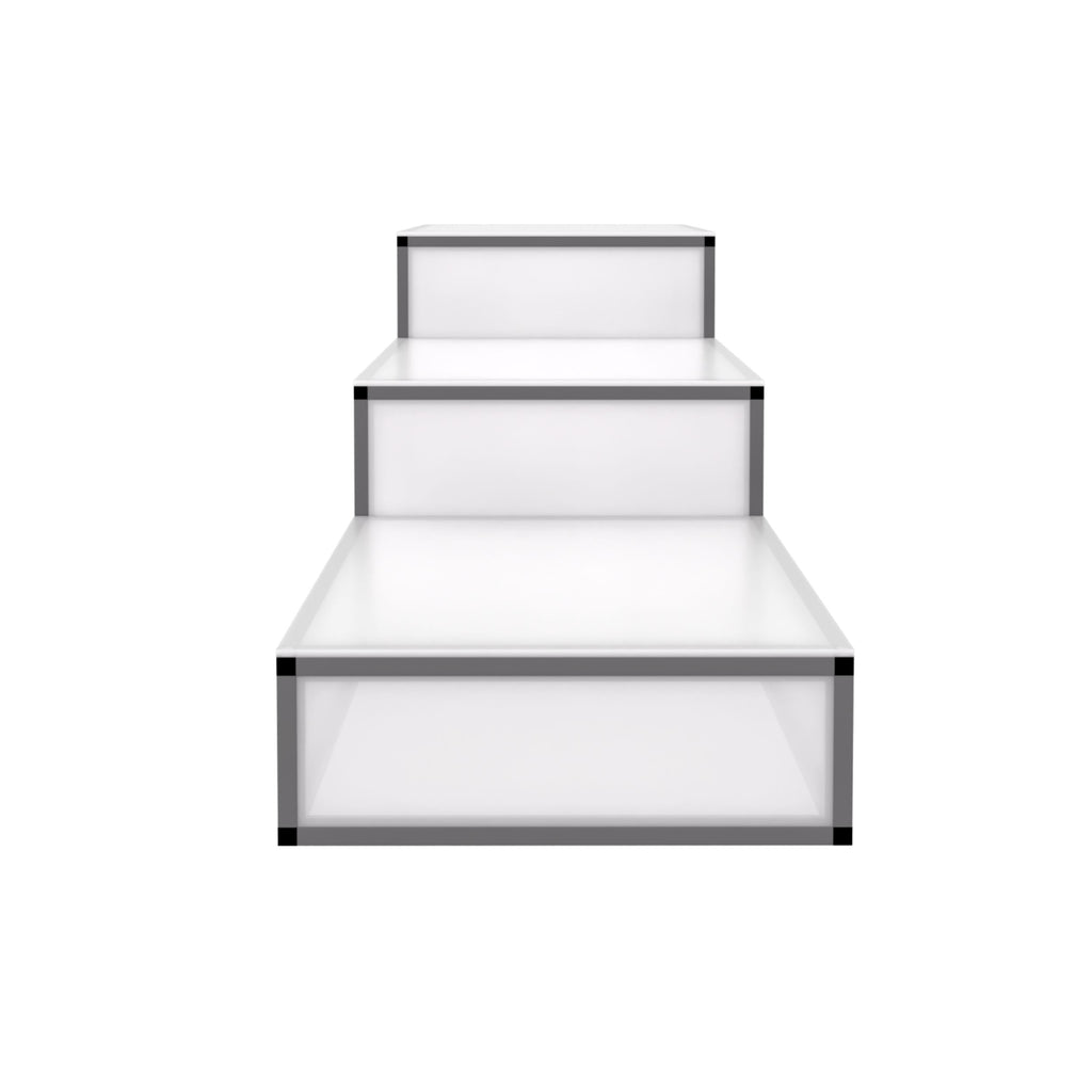 Trophy Winners ProX LUMOStage™ Modular Illuminated Acrylic Stage Platform System with Interlocking Cube Section