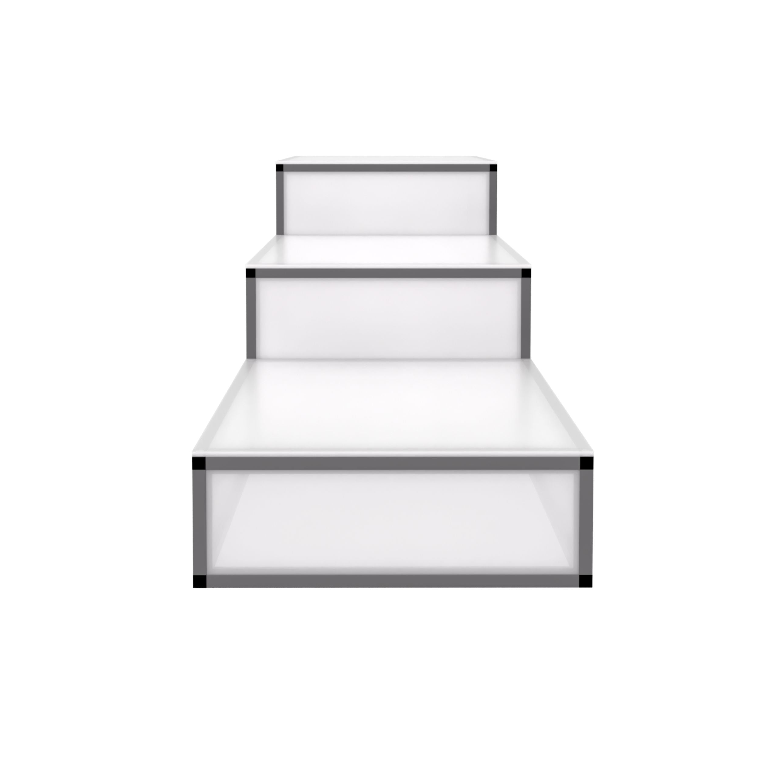 Trophy Winners ProX LUMOStage™ Modular Illuminated Acrylic Stage Platform System with Interlocking Cube Section