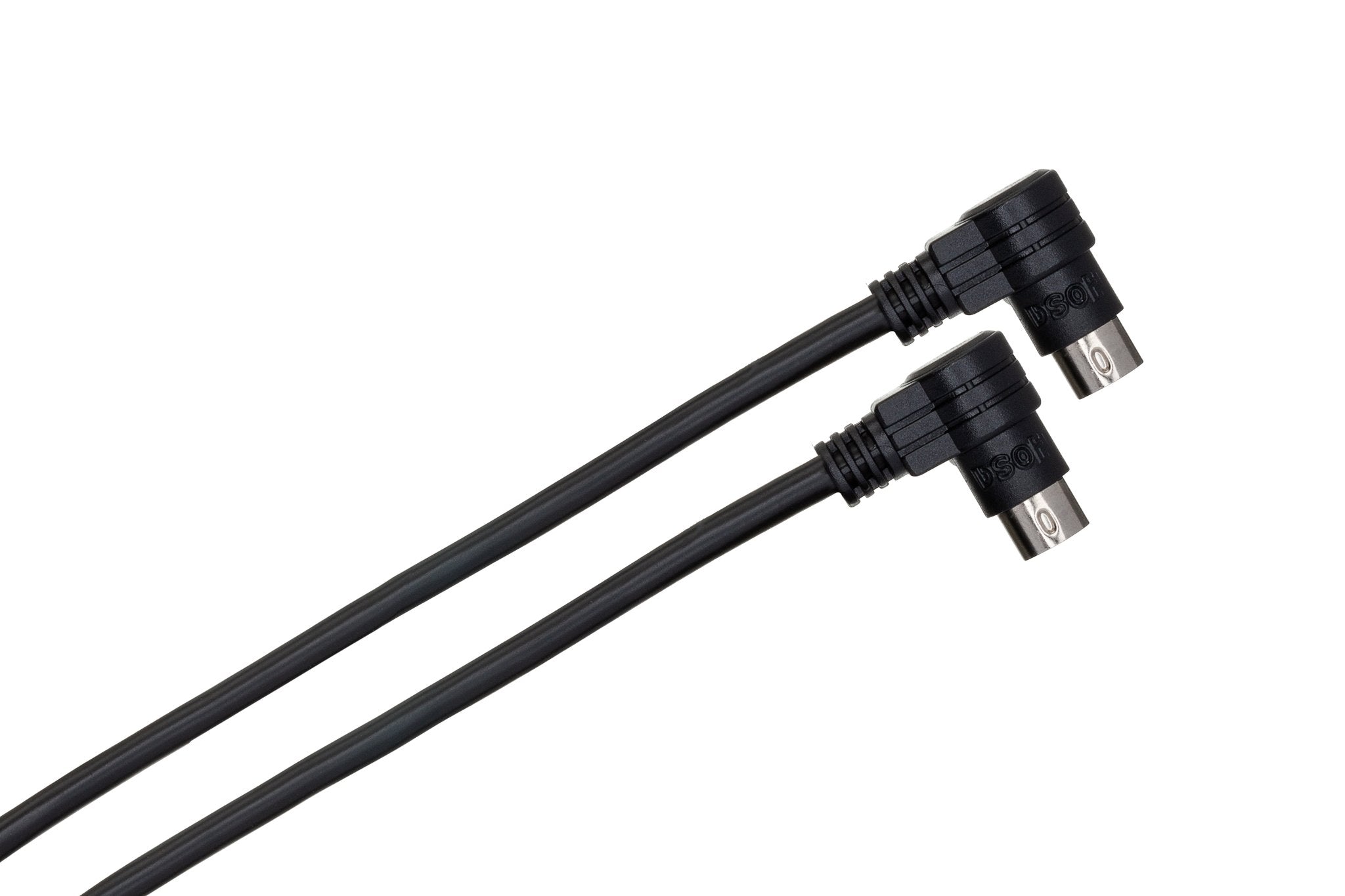 CD Controller Cable, Right-angle 8-pin Mini-DIN to Same, 3 ft - Angle