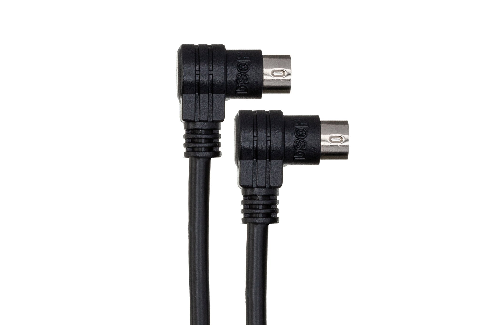 CD Controller Cable, Right-angle 8-pin Mini-DIN to Same, 3 ft - Connector