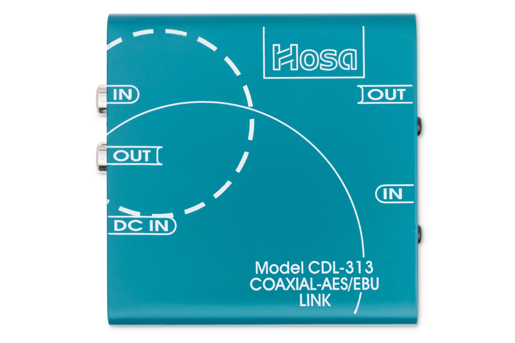 Digital Audio Interface, S/PDIF Coax to AES/EBU - Top