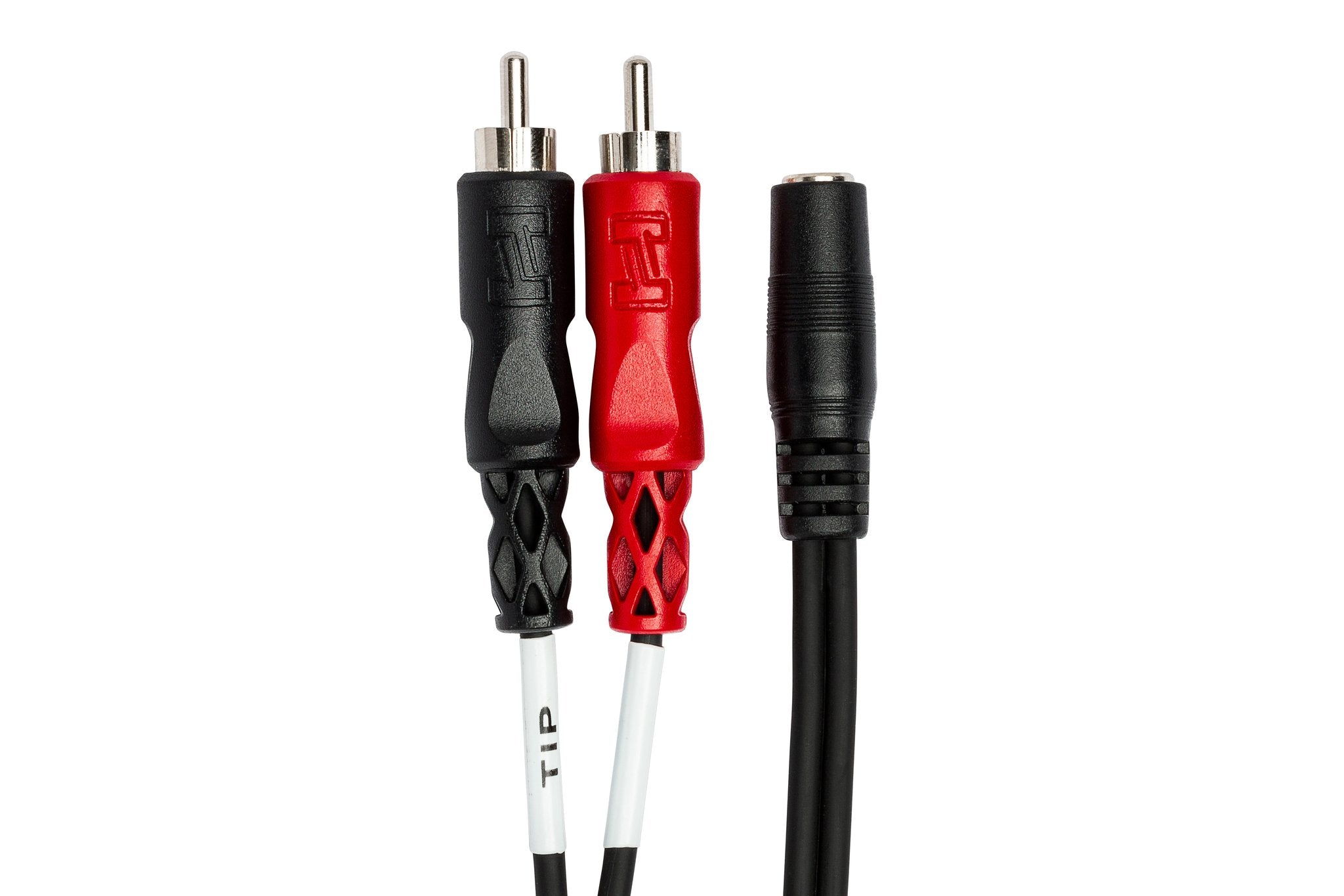 Stereo Breakout, 3.5 mm TRSF to Dual RCA, 10 ft - Connector