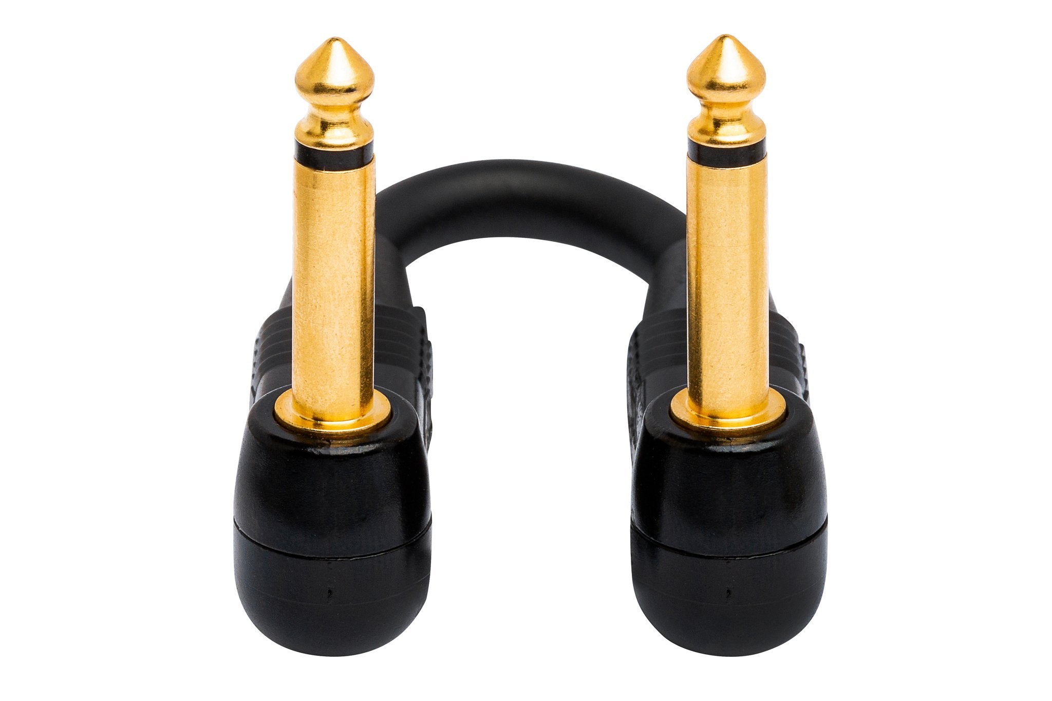 Edge Guitar Patch Cable, Neutrik Right-angle to Same, 6 in - Front