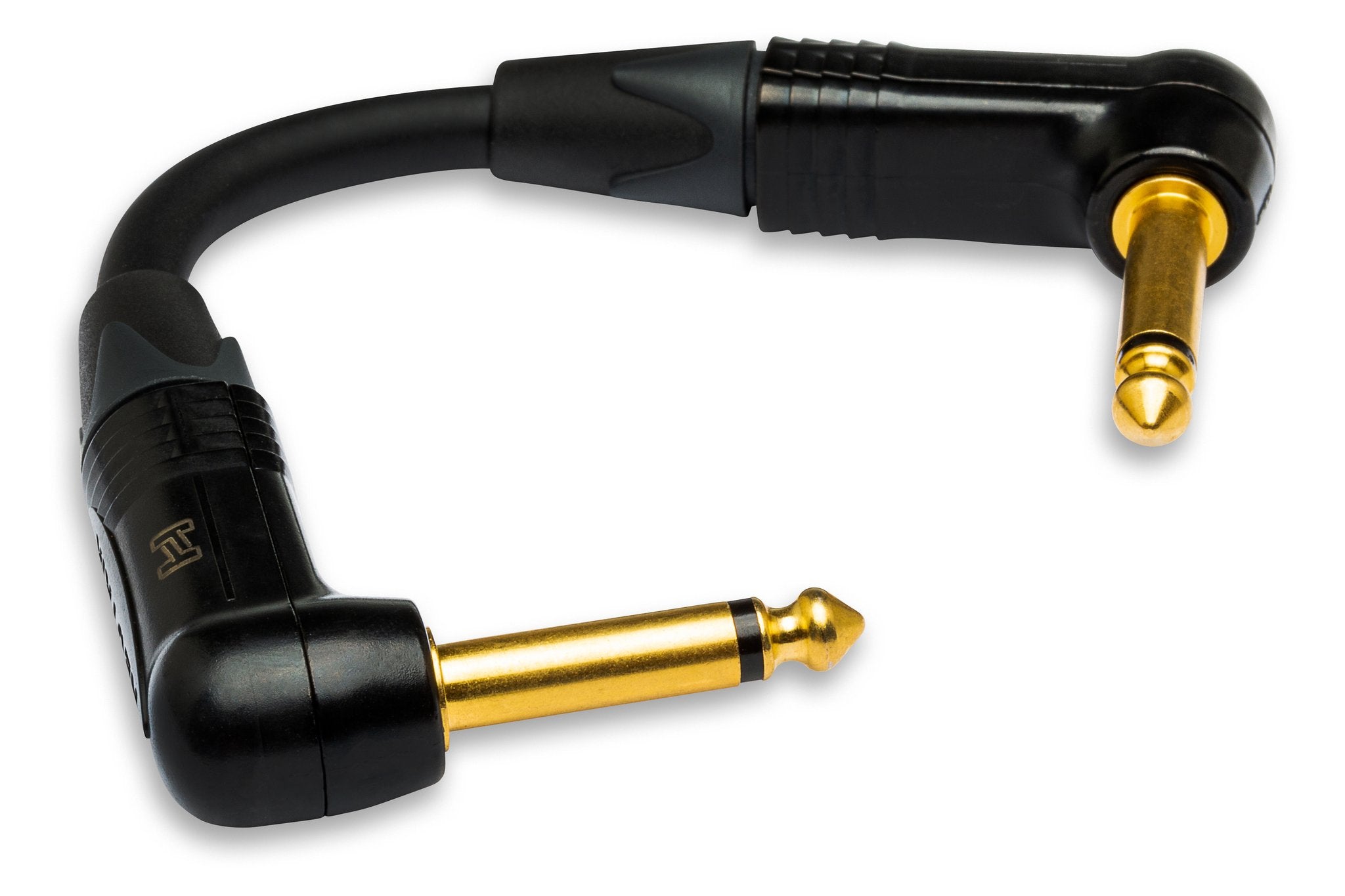 Edge Guitar Patch Cable, Neutrik Right-angle to Same, 6 in - Full