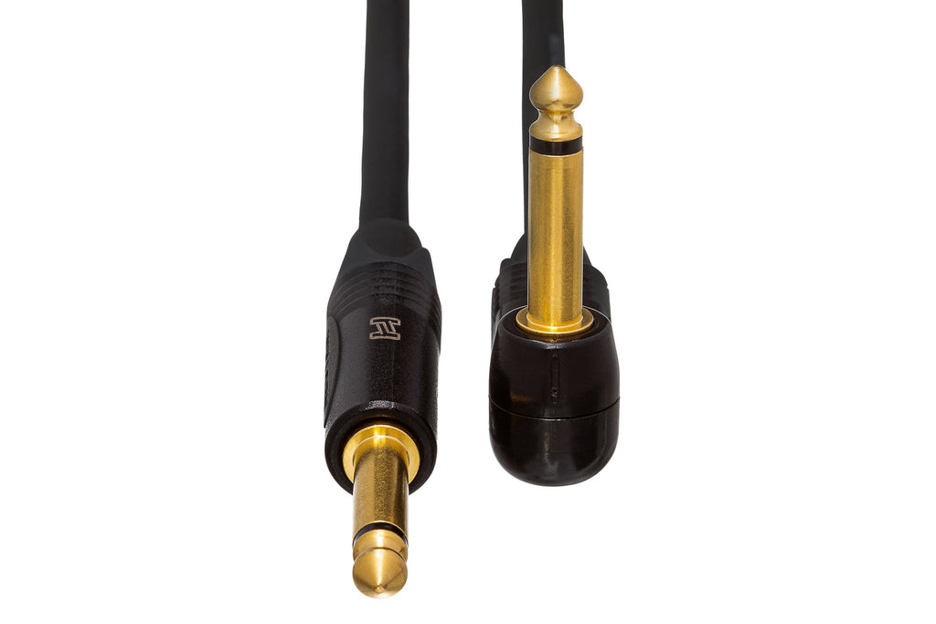 Edge Guitar Cable, Neutrik Straight to Right-angle - Front