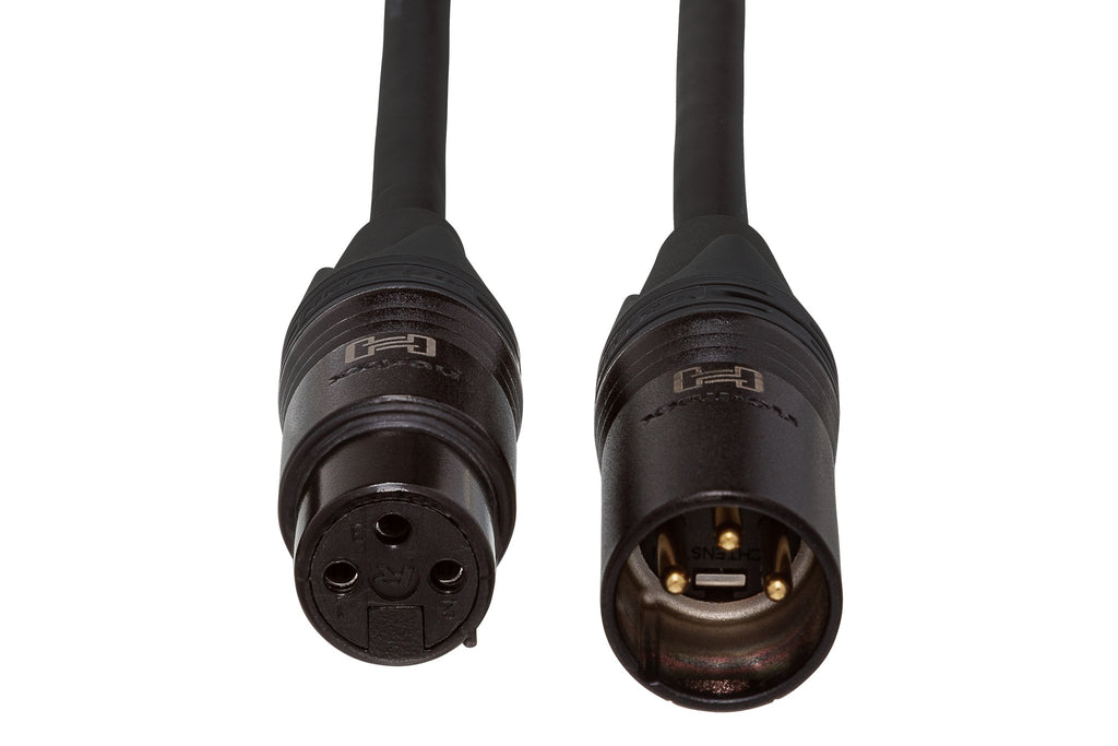 Edge Microphone Cable, Neutrik XLR3F to XLR3M - Front