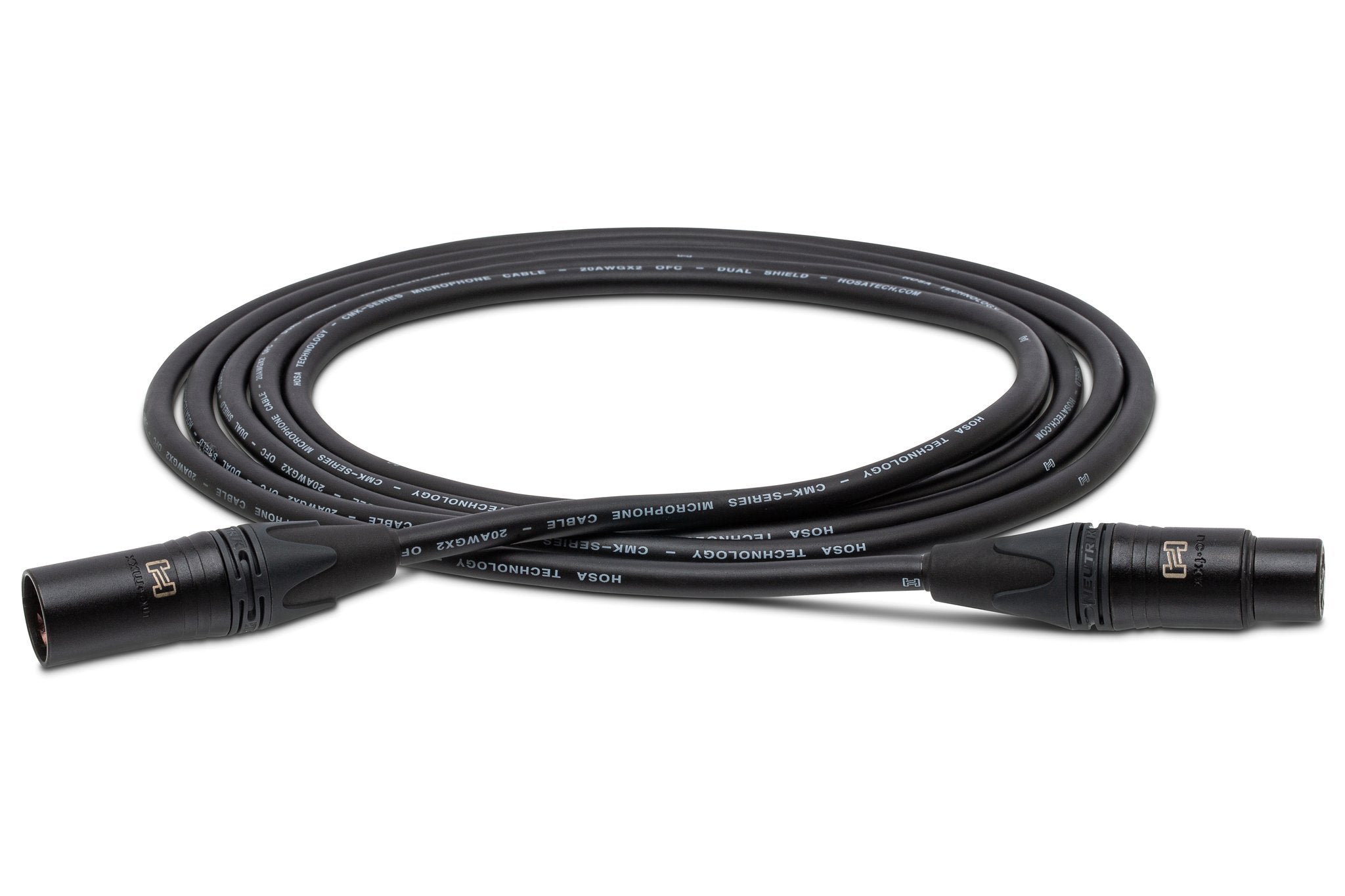 Edge Microphone Cable, Neutrik XLR3F to XLR3M - Full