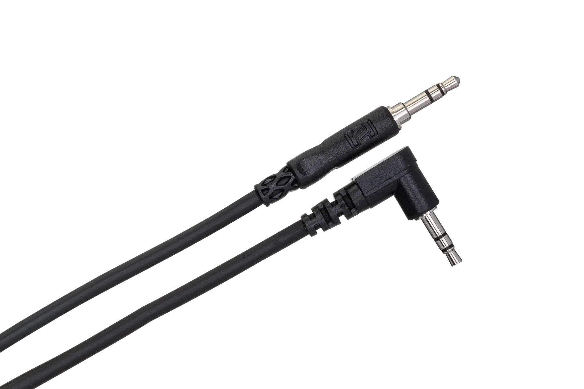 Stereo Interconnect, 3.5 mm TRS to Right-angle 3.5 mm TRS - Angle