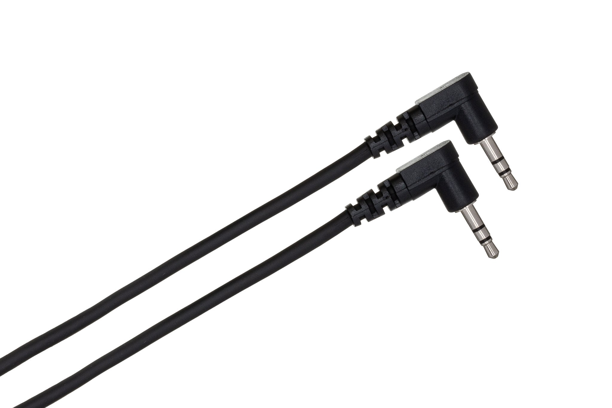 Stereo Interconnect, Right-angle 3.5 mm TRS to Same - Angle