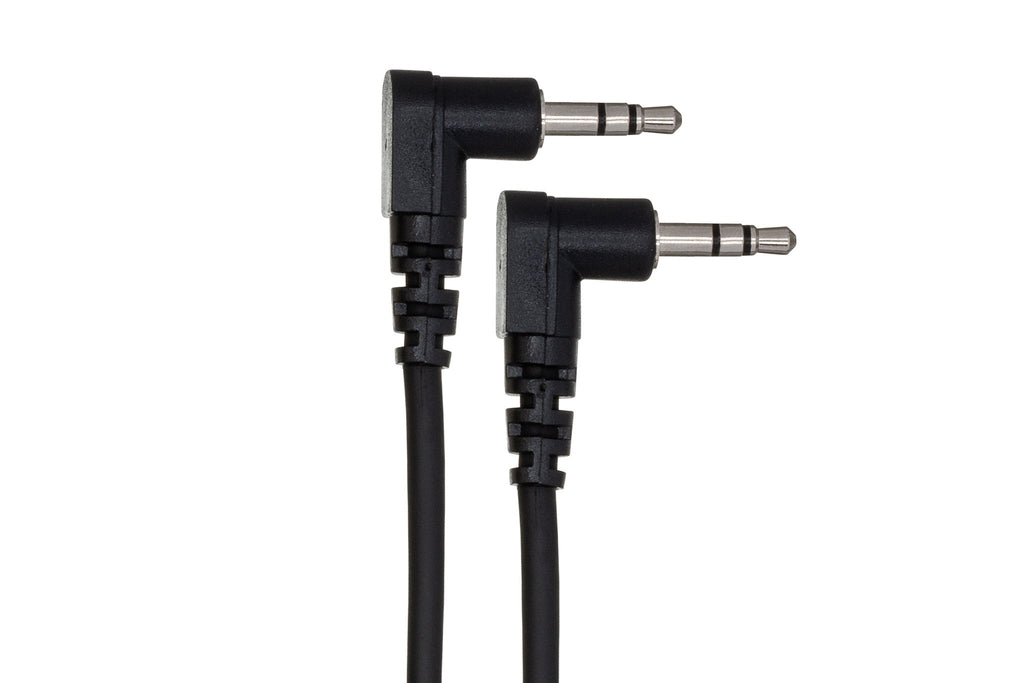 Stereo Interconnect, Right-angle 3.5 mm TRS to Same - Connector