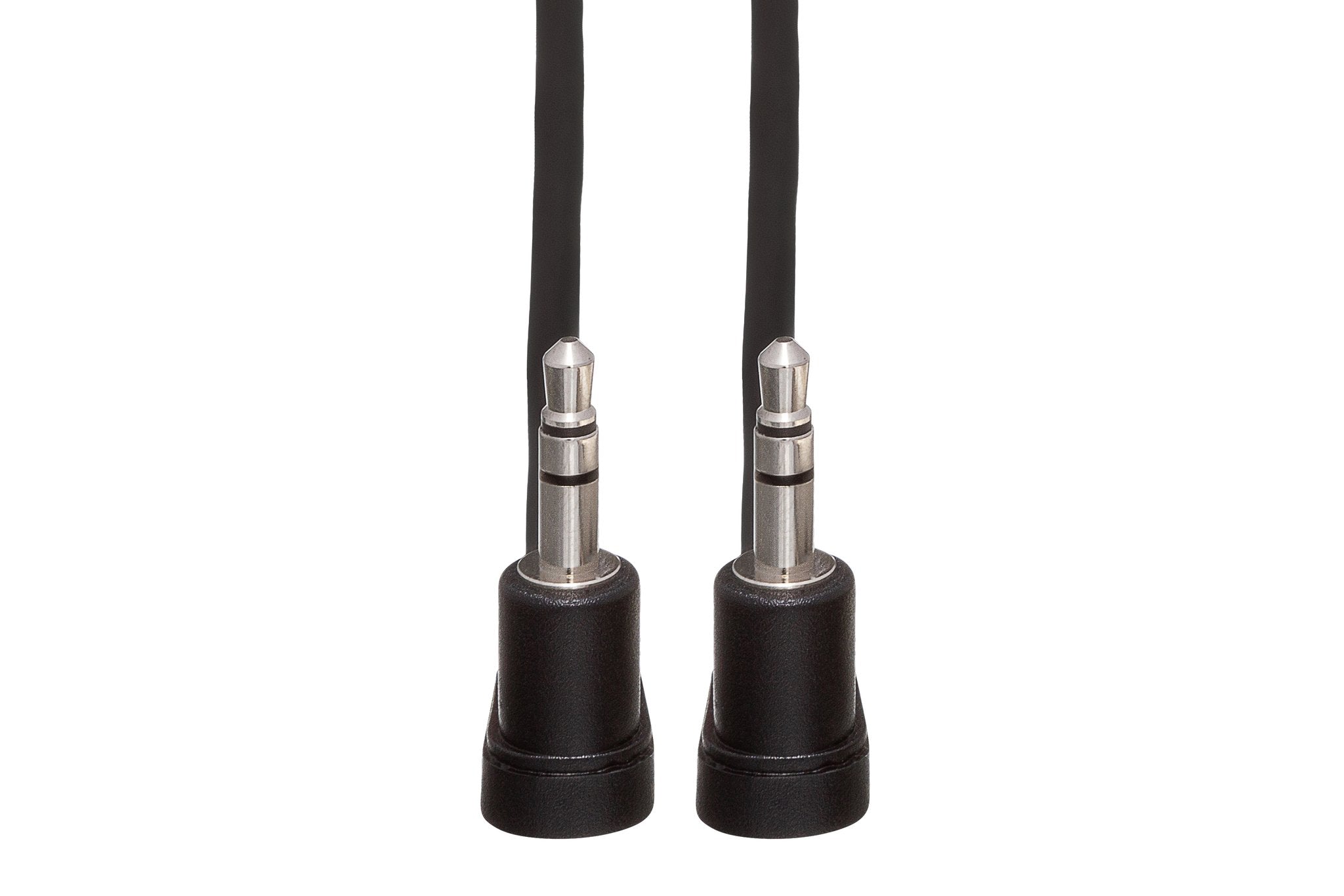 Stereo Interconnect, Right-angle 3.5 mm TRS to Same - Front