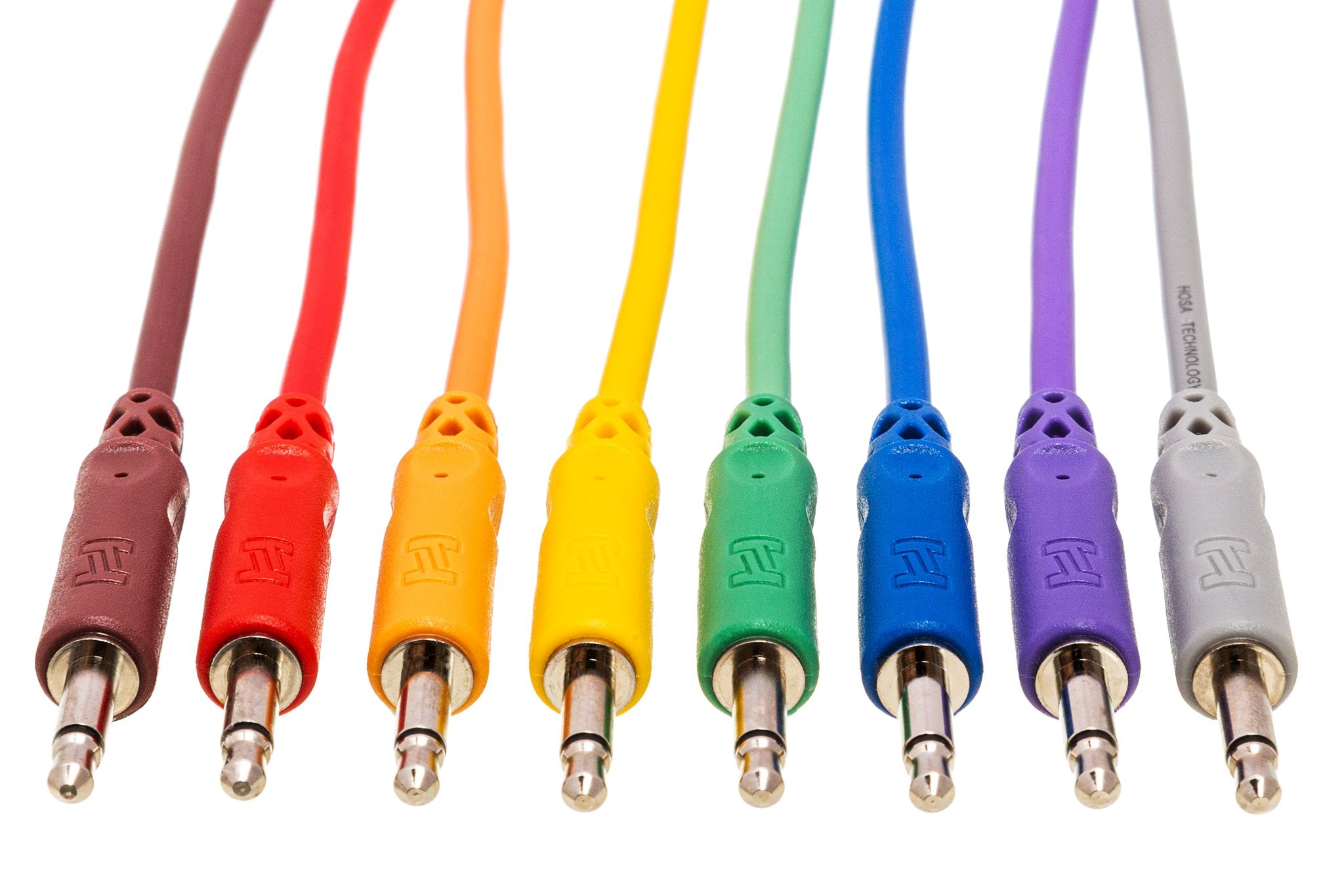 Unbalanced Patch Cables, 3.5 mm TS to Same - Front