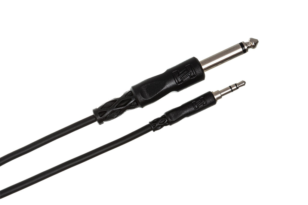 Stereo Breakout, 3.5 mm TRS to Dual 1/4 in TS - Angle