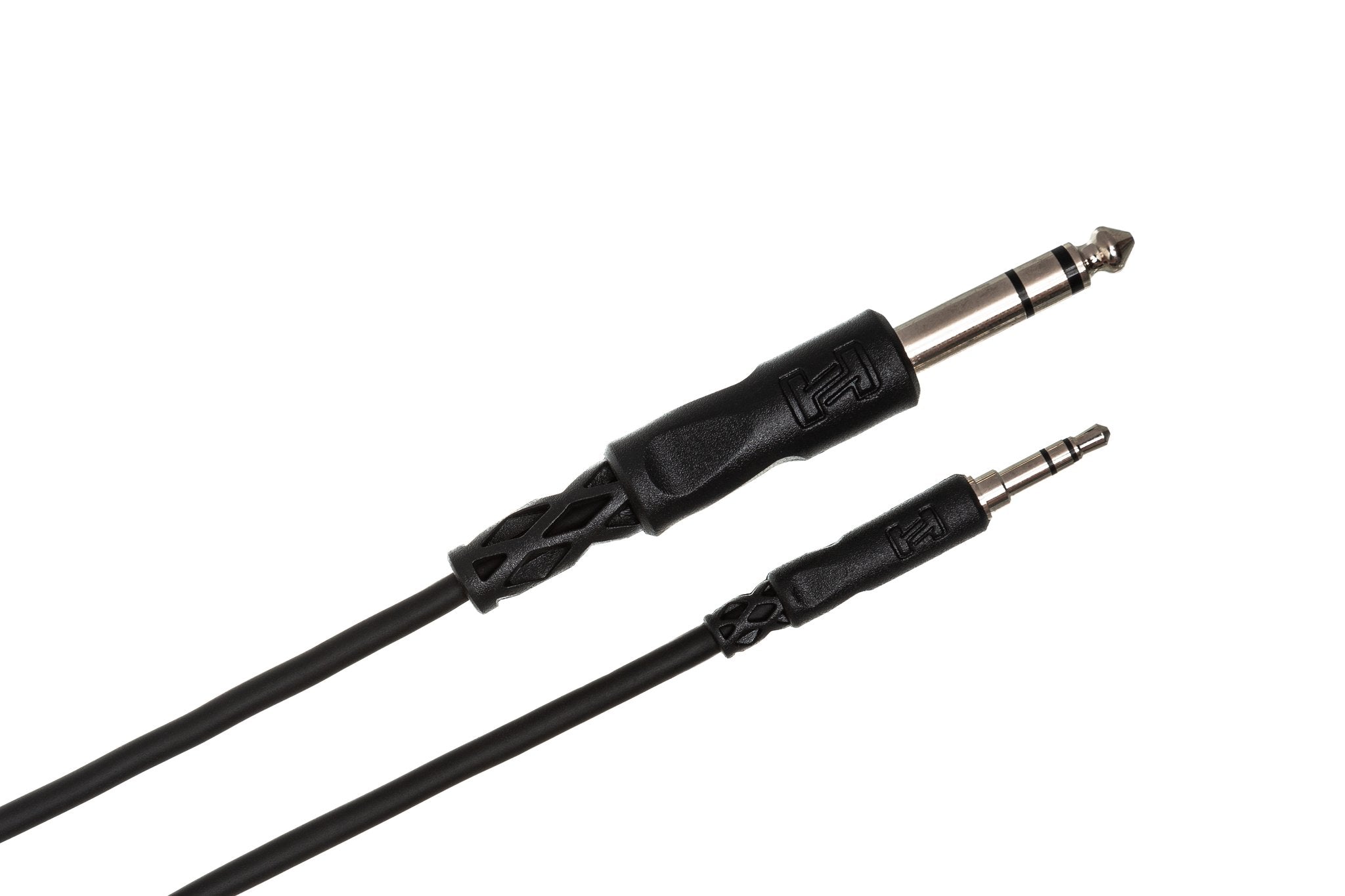 Stereo Interconnect, 3.5 mm TRS to 1/4 in TRS - Angle