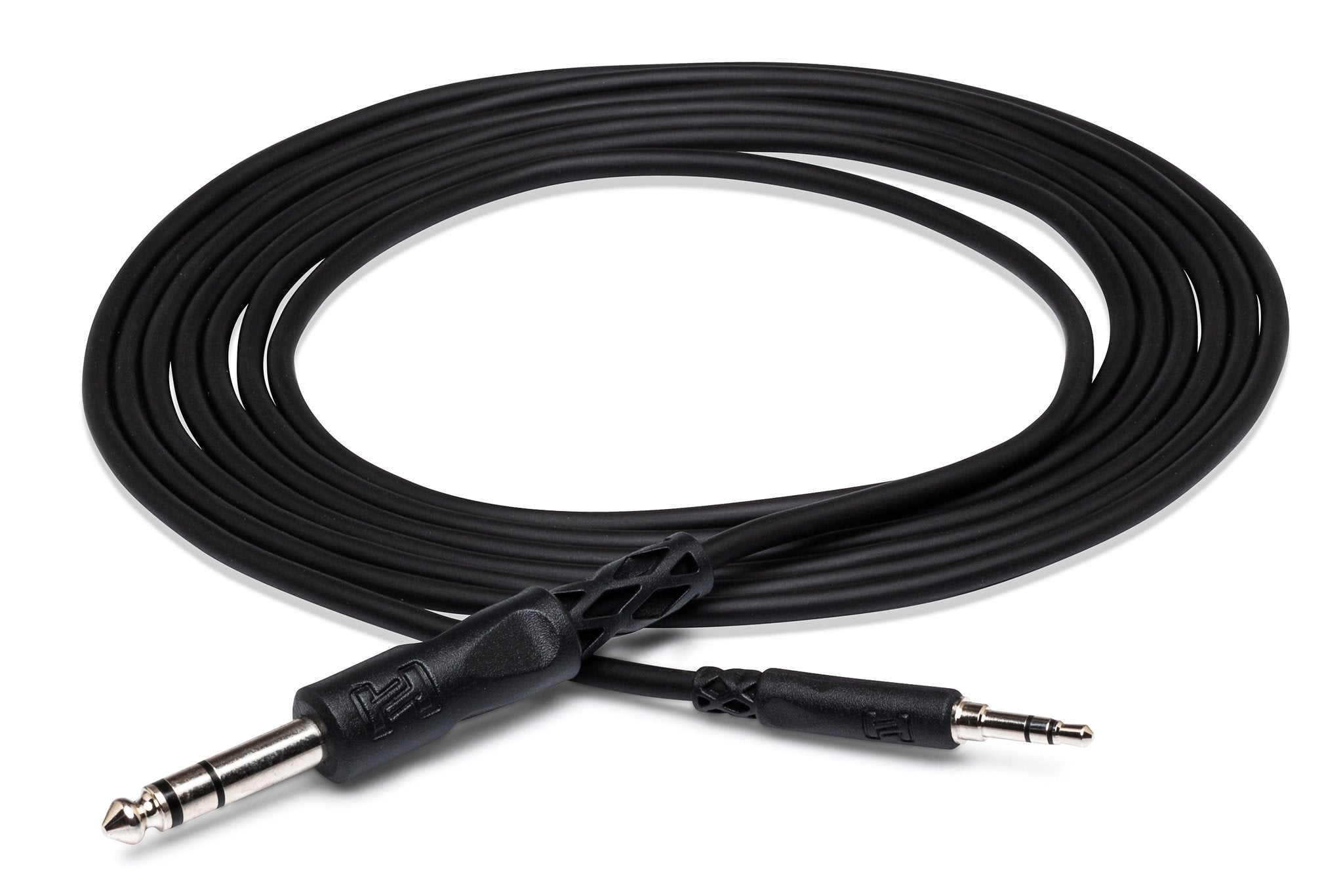 Stereo Interconnect, 3.5 mm TRS to 1/4 in TRS - Full