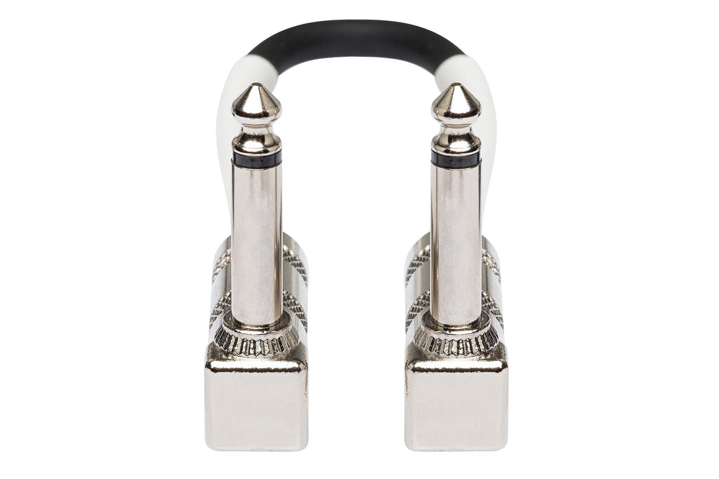 Guitar Patch Cable, Hosa Right-angle to Same, 6 in - Front