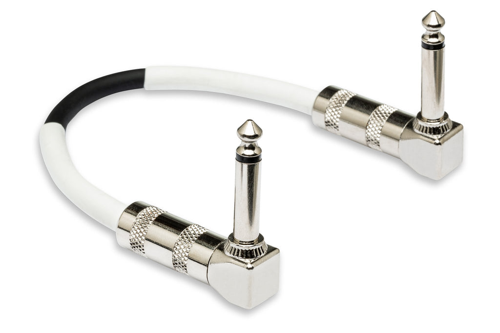 Guitar Patch Cable, Hosa Right-angle to Same, 6 in - Full