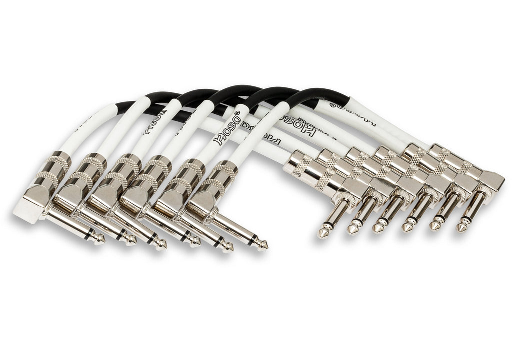 Guitar Patch Cable, Hosa Right-angle to Same, 6 in - Pack