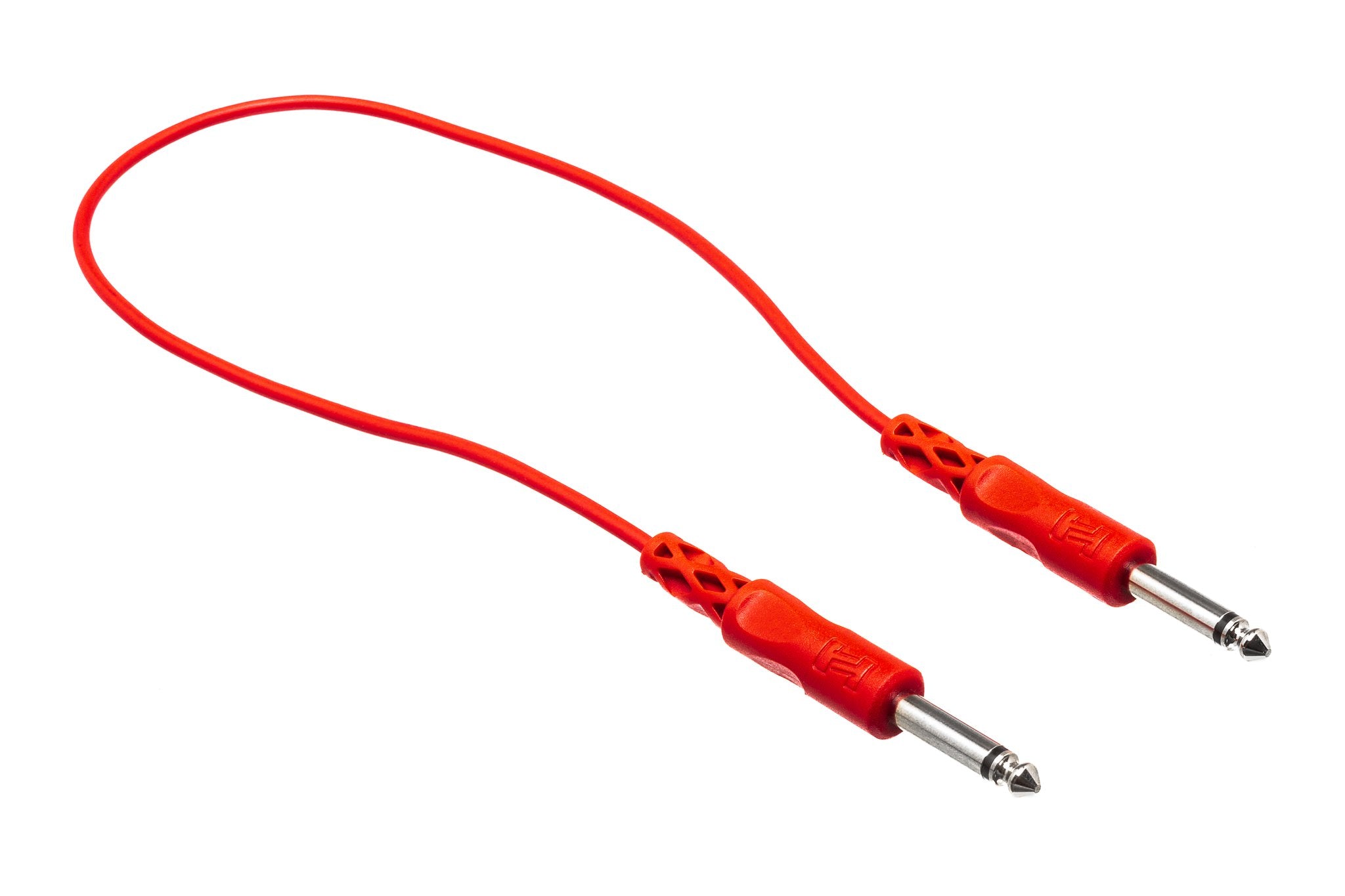 Unbalanced Patch Cables, 1/4 in TS to Same, 1 ft - Full