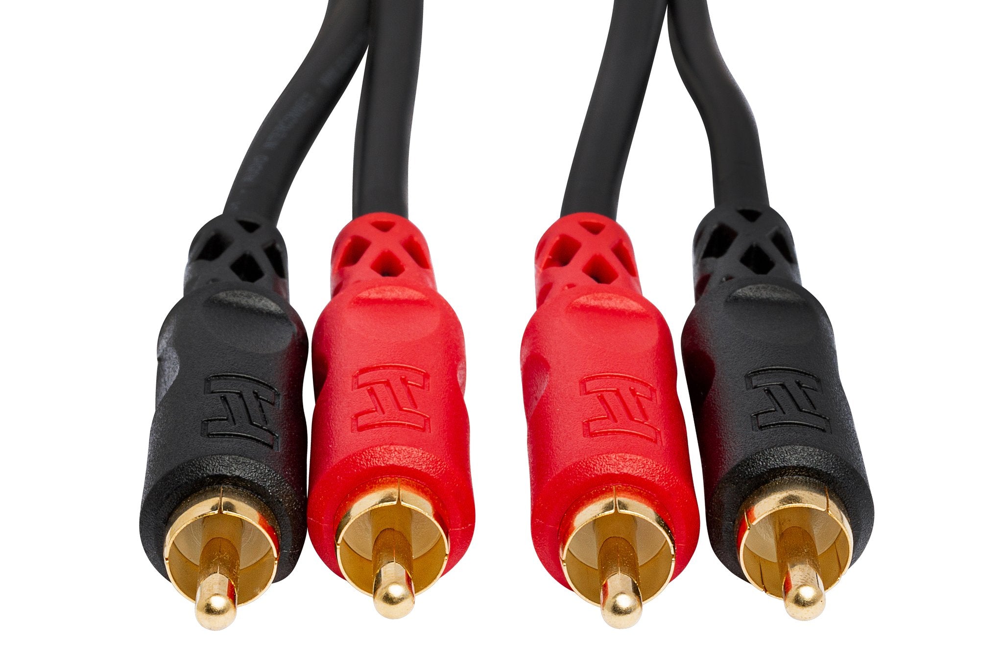 Stereo Interconnect, Dual RCA to Same - Front