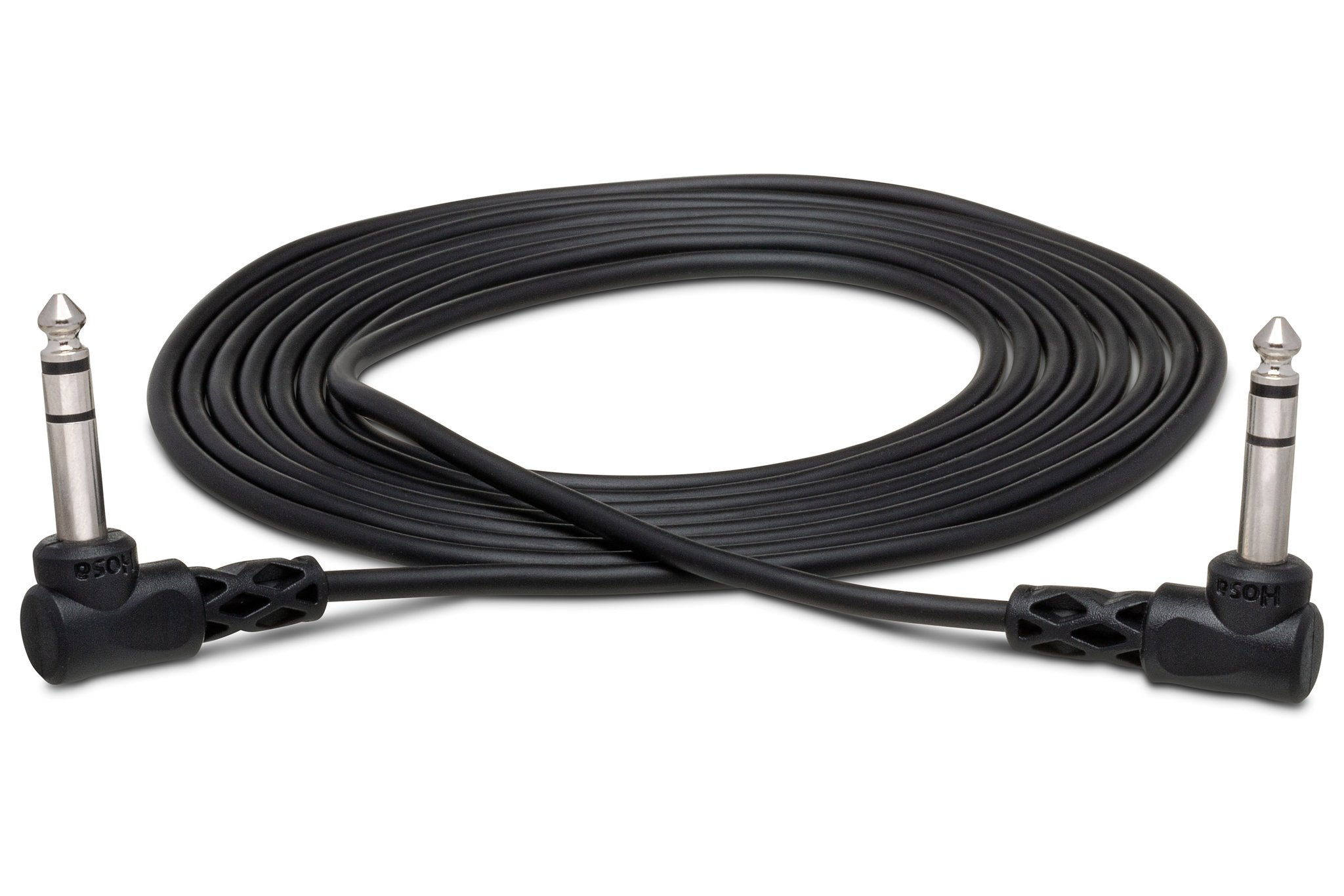 Balanced Interconnect, Right-angle 1/4 in TRS to Same - Full