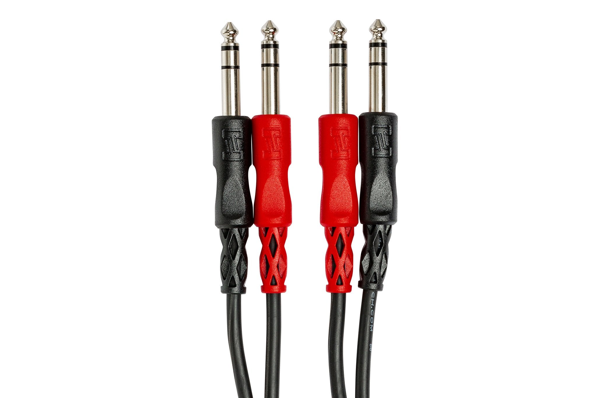 Stereo Interconnect, Dual 1/4 in TRS to Same - Connector