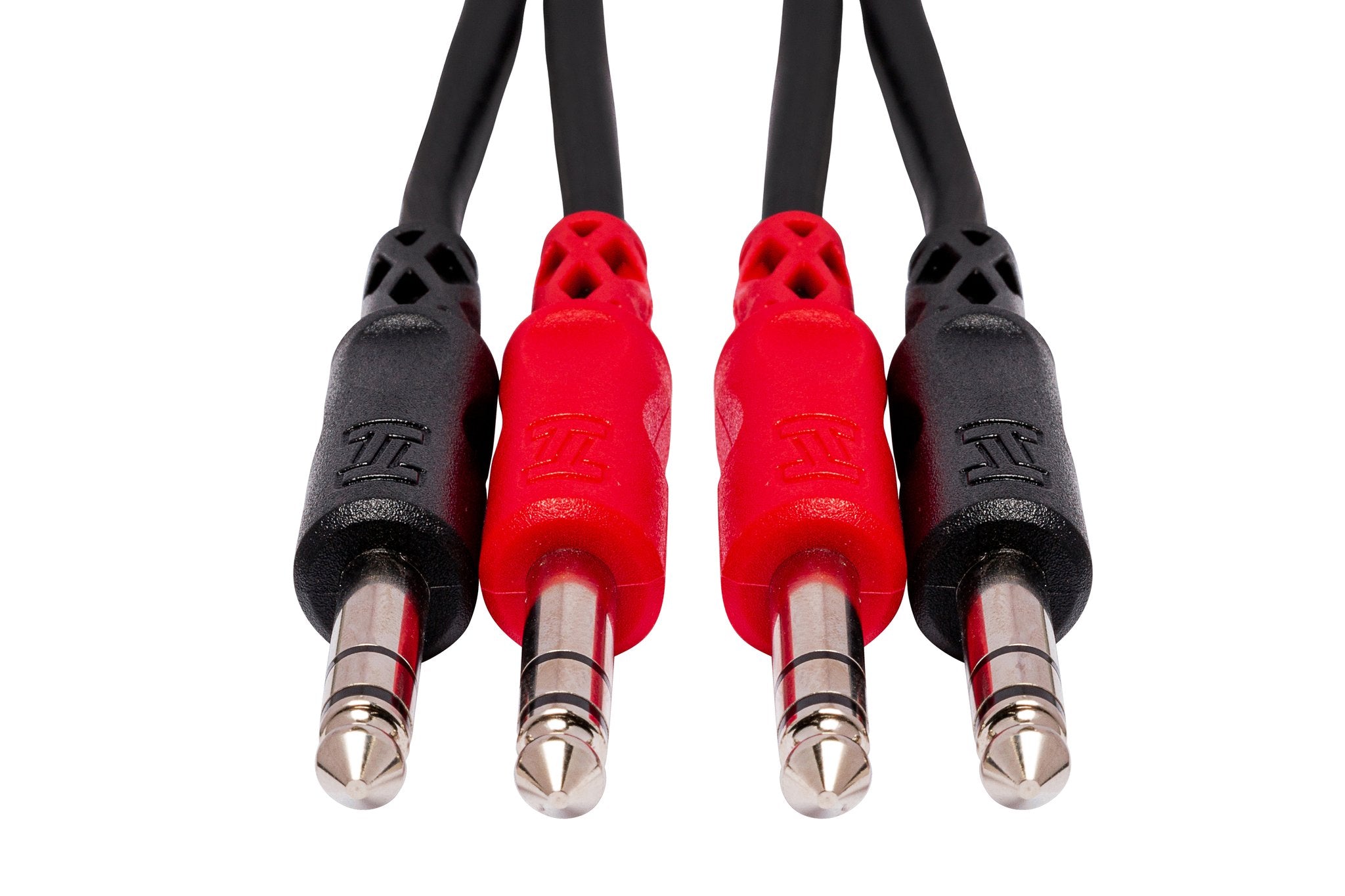 Stereo Interconnect, Dual 1/4 in TRS to Same - Front