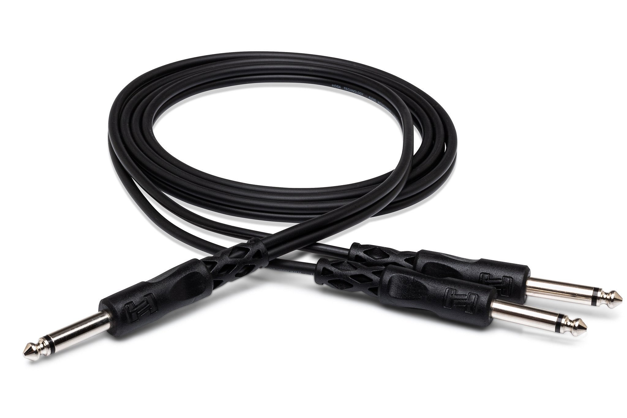 Y Cable, 1/4 in TS to Dual 1/4 in TS - Full