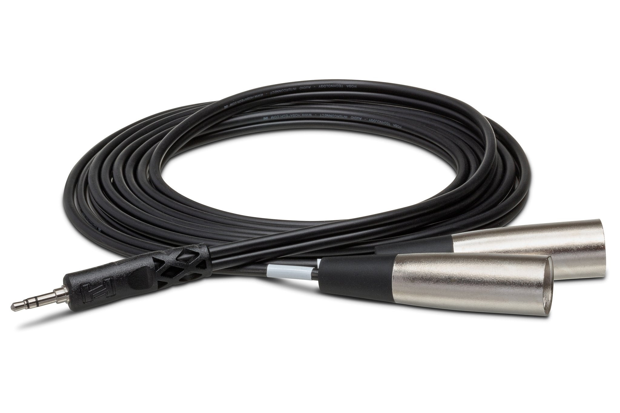 Stereo Breakout, 3.5 mm TRS to Dual XLR3M - Full