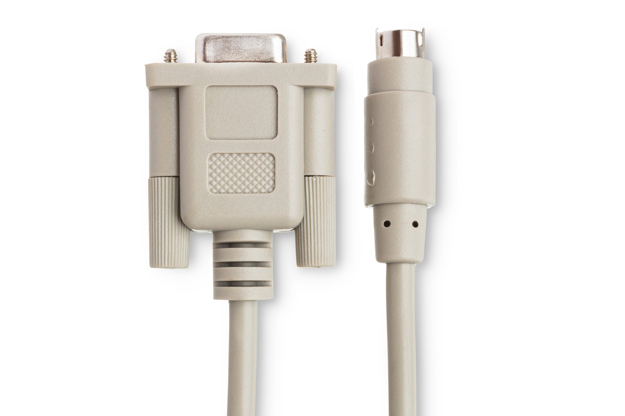 Synthesizer Controller Cable, 8-pin Mini-DIN to DE9, 3 ft - Connector