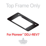 Replacement for Pioneer DDJ-REV7 Top Face Plate for Control Tower DJ Podium Black Finish