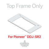 Replacement for Pioneer DDJ-SR2 Top Face Plate for Control Tower DJ Podium White Finish