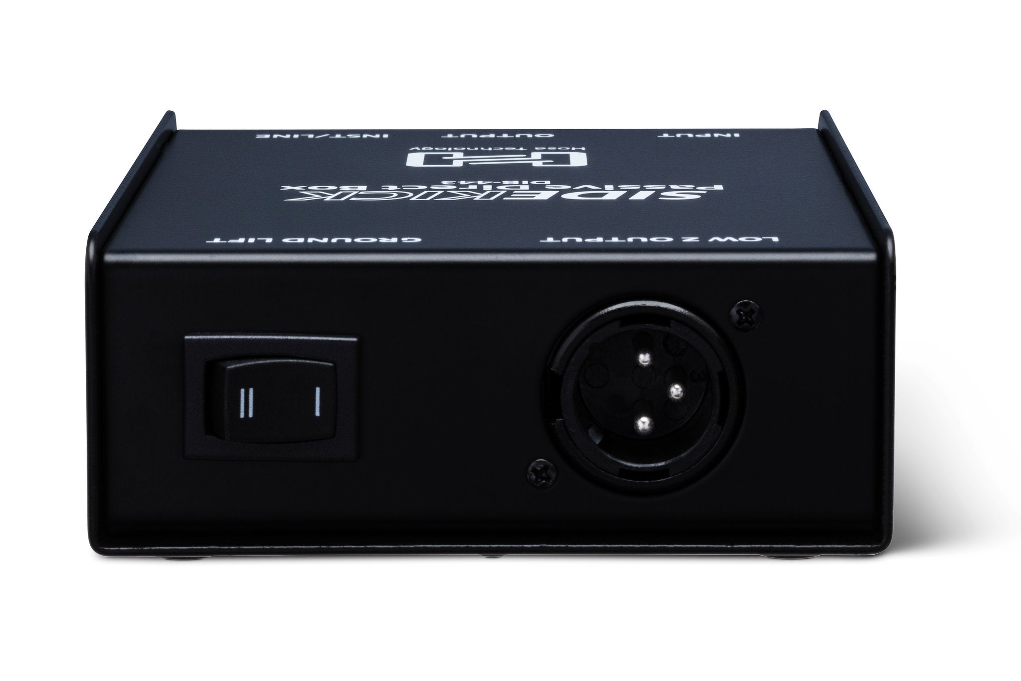 Sidekick Passive DI Box, 1/4 in TS to XLR3M - Back