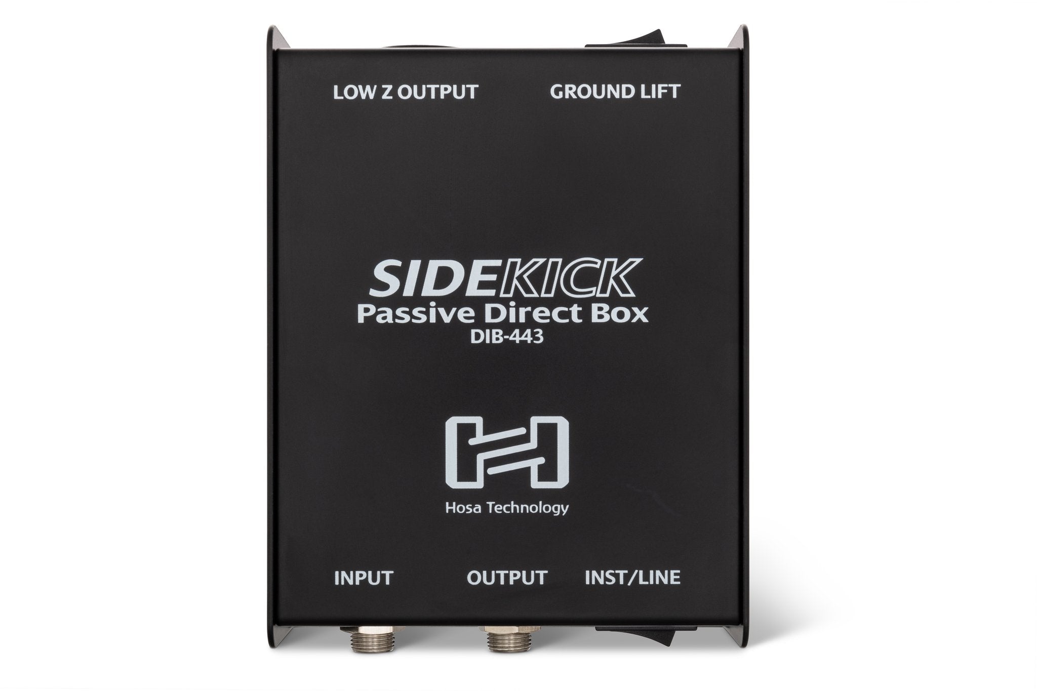 Sidekick Passive DI Box, 1/4 in TS to XLR3M - Top