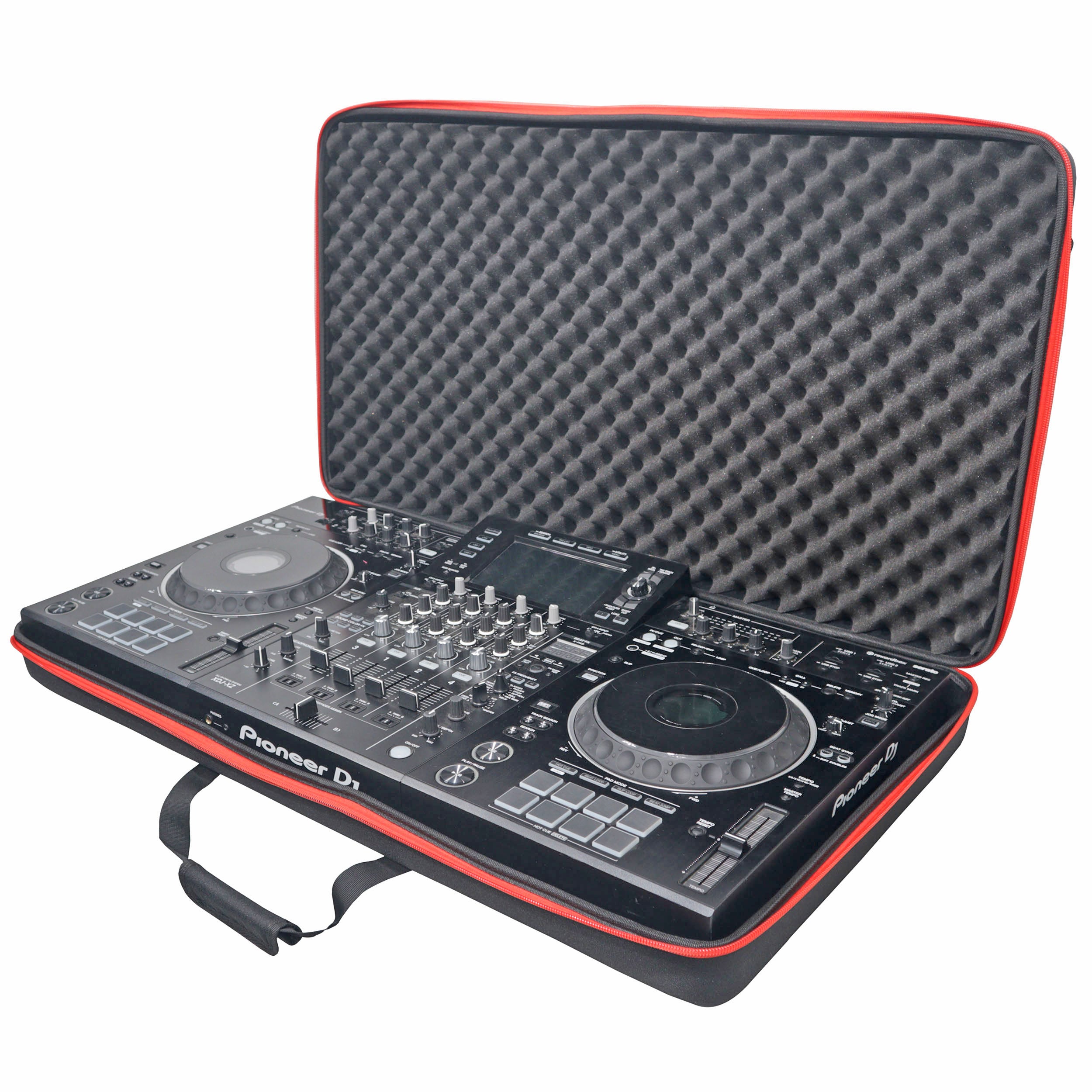 ZeroG Ultra Lightweight Hard Shell DJ Controller Shoulder Strap Bag for Rane FOUR, Performer, Pioneer XDJ-XZ DDJ-SZ2 - X Large