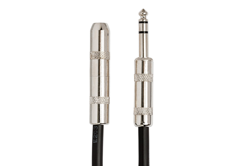 Insert Direct-out Adapter, Serviceable 1/4 in TRS to 1/4 in TSF, 6 in - Connector