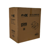 6U Vertical Shockmount Rack Case 20" Depth with Dual Top Sliding Slam Doors