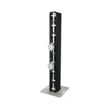 Set of 2 9.84 FT 3.00M Box Truss 3 Side Black Scrim Cover incl. Bag