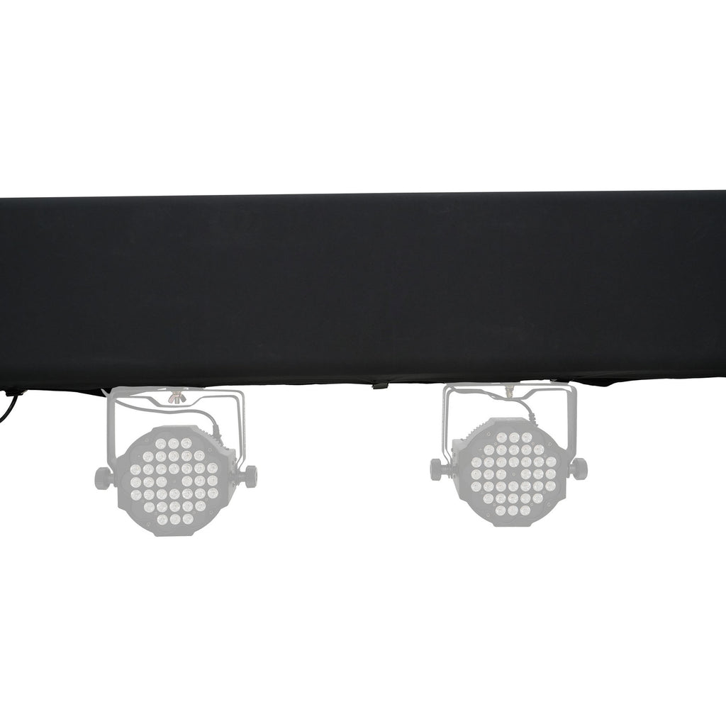 Set of 2 9.84 FT 3.00M Box Truss 3 Side Black Scrim Cover incl. Bag