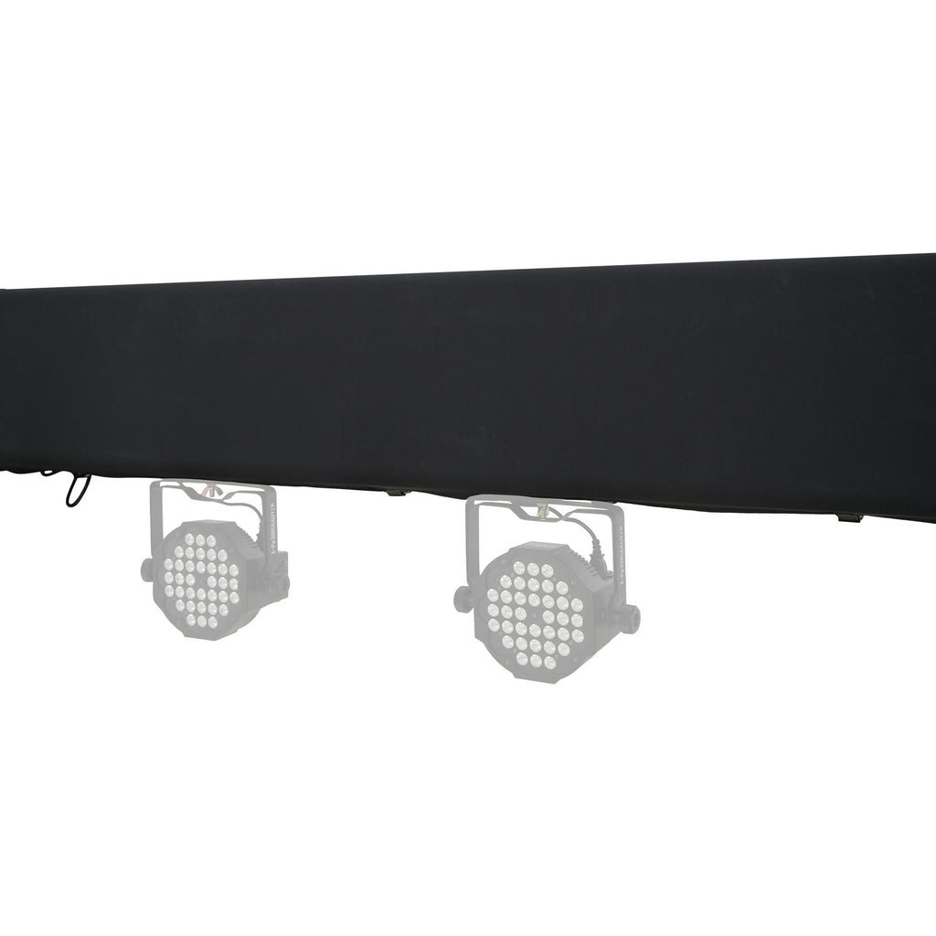Set of 2 9.84 FT 3.00M Box Truss 3 Side Black Scrim Cover incl. Bag