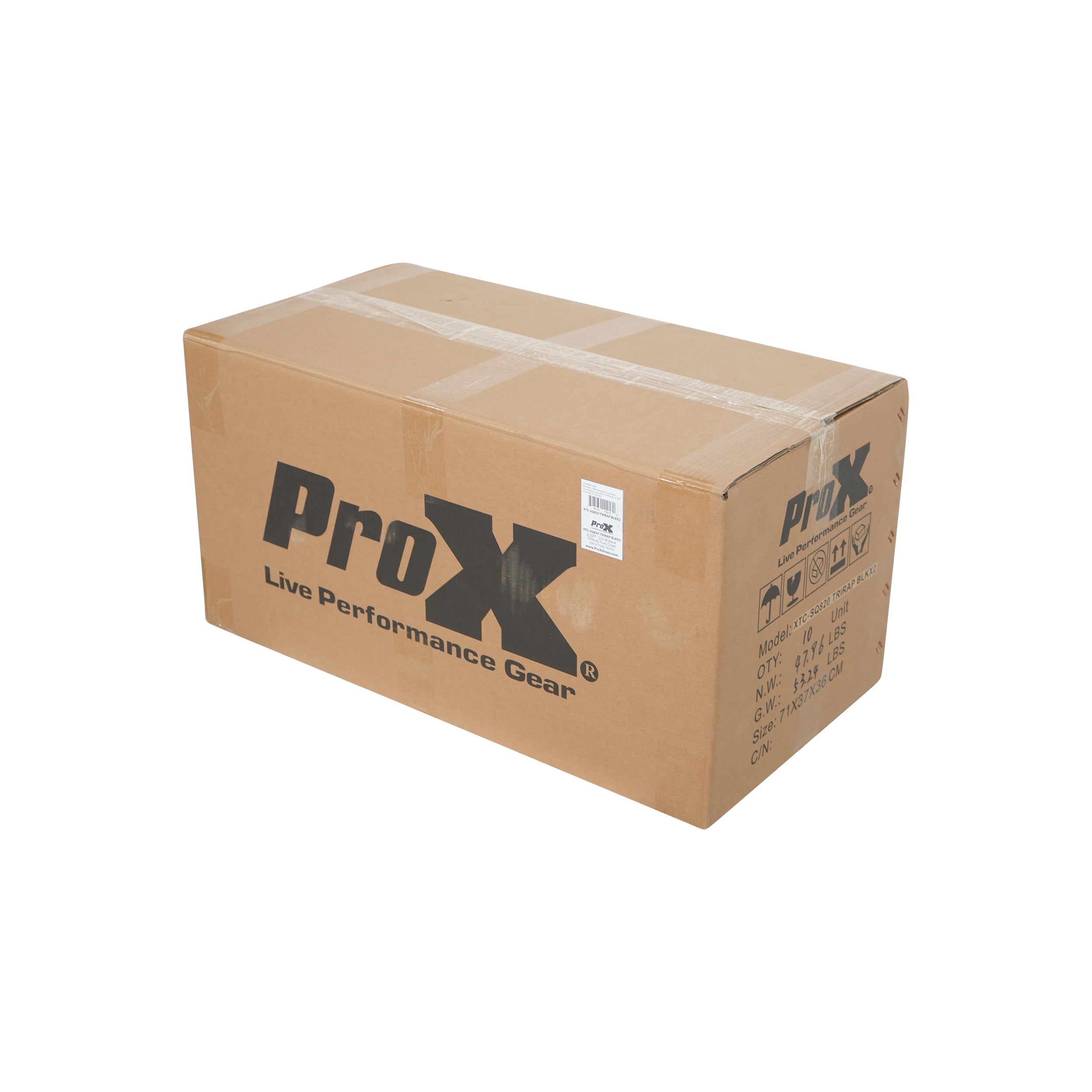 Set of 2 9.84 FT 3.00M Box Truss 3 Side Black Scrim Cover incl. Bag