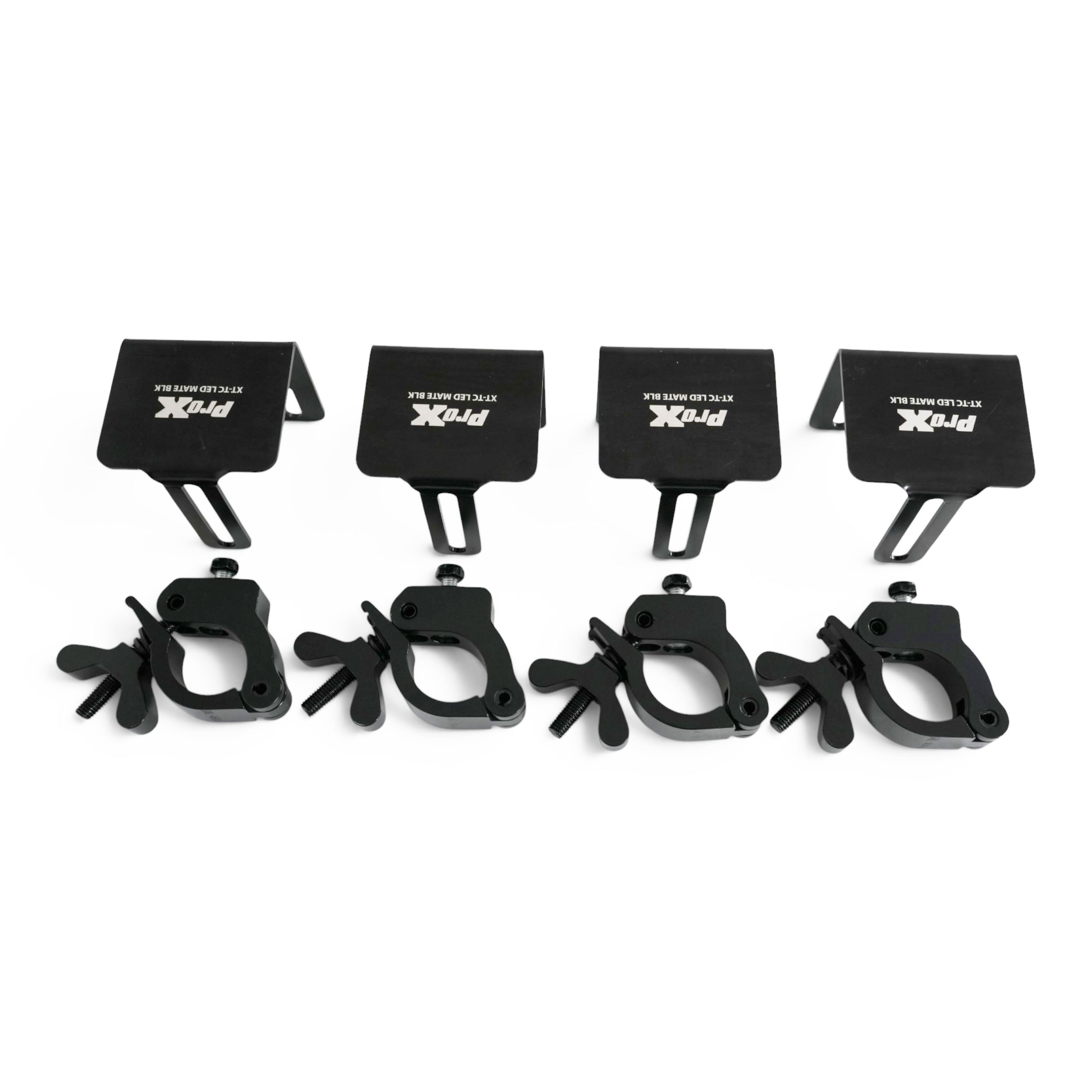Set of 4 pcs, Direct LED Video panel To 2' Truss Pipe Included Clamp