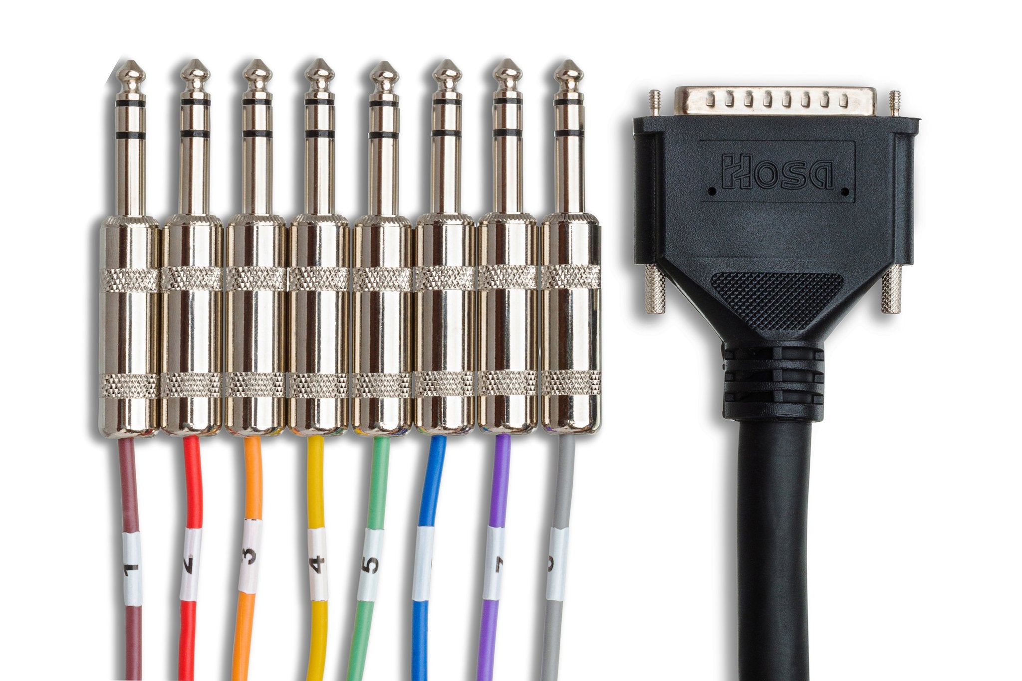 Balanced Snake, DB25 to 1/4 in TRS - Connector