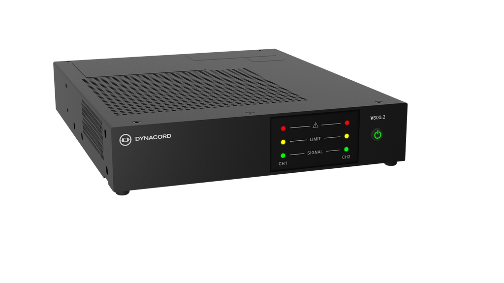 Dynacord V600:2-US – 2-channel power amplifier for commercial installations