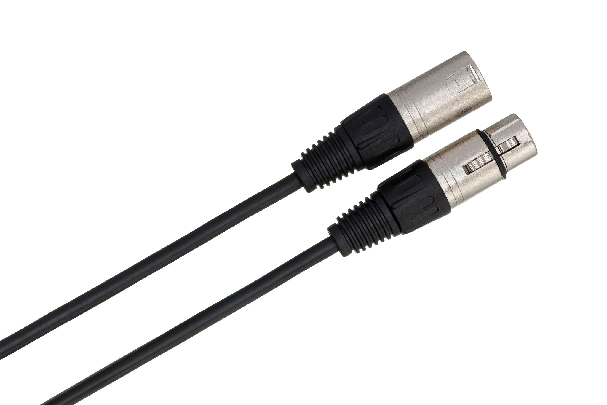 AES/EBU Cable, Hosa XLR3F to XLR3M - Angle