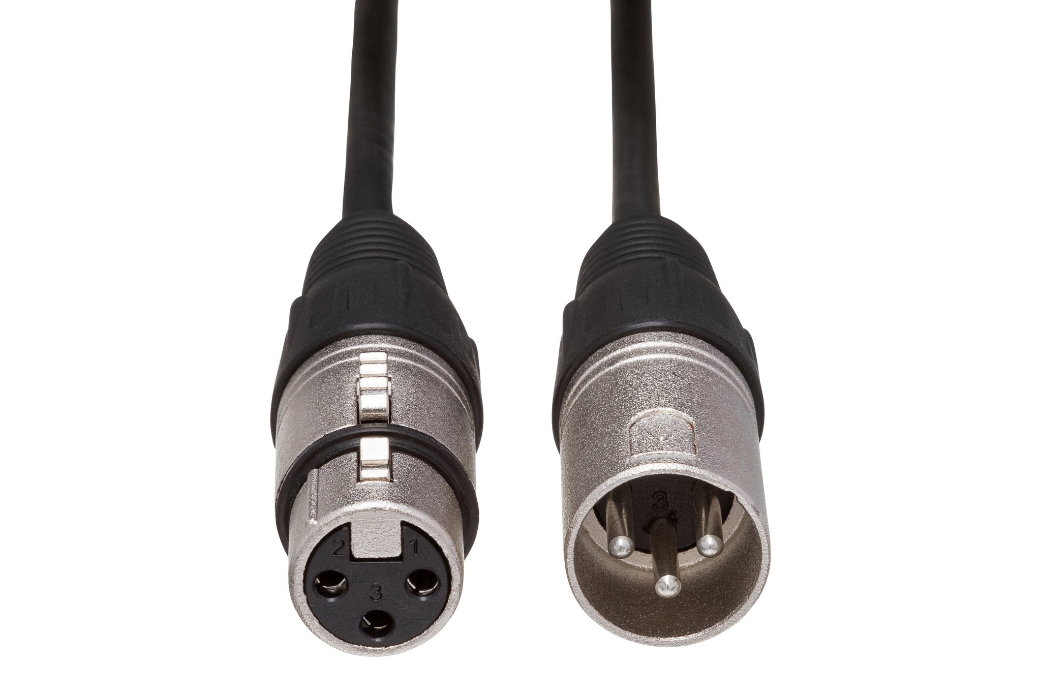 AES/EBU Cable, Hosa XLR3F to XLR3M - Front