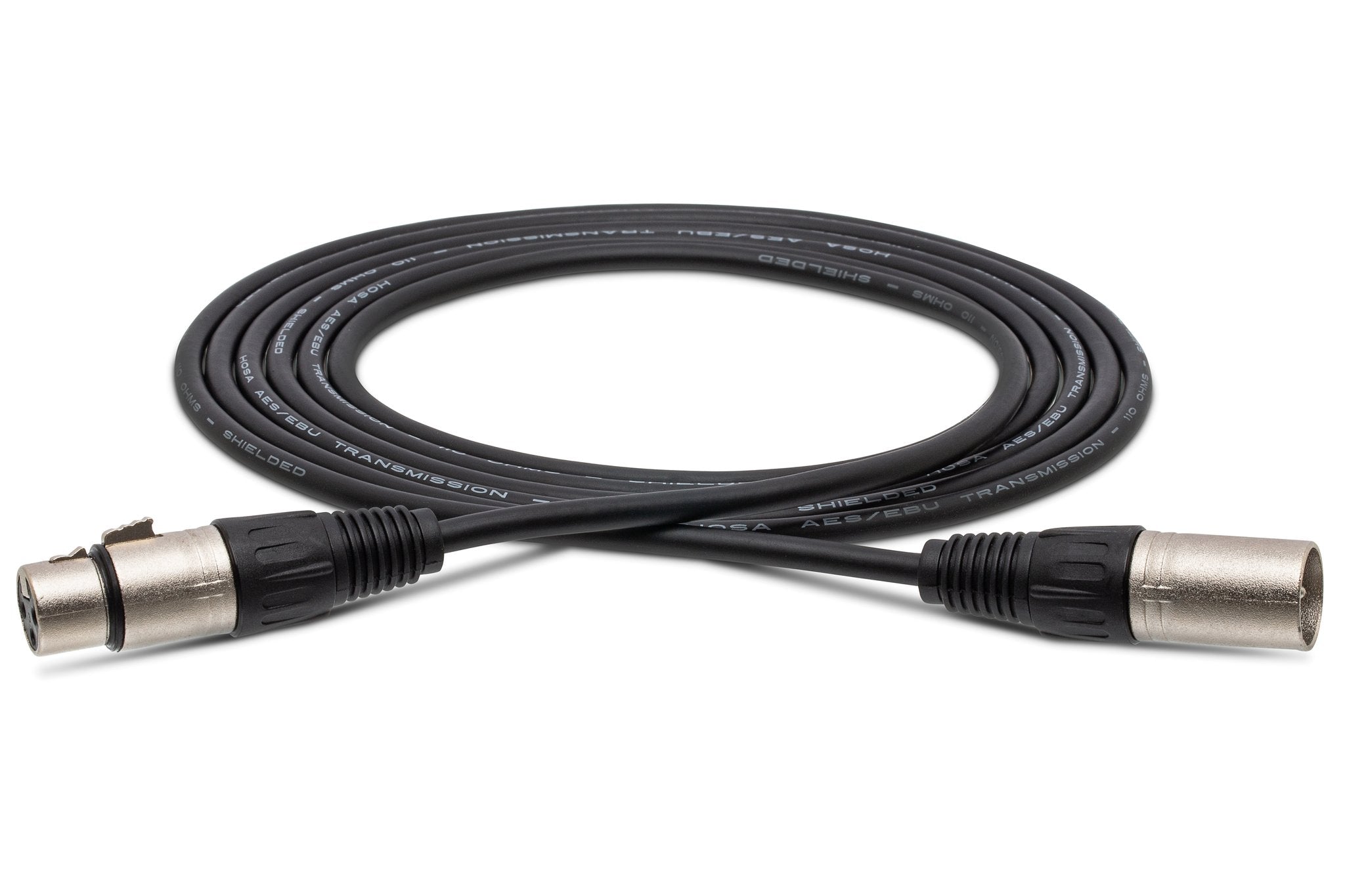 AES/EBU Cable, Hosa XLR3F to XLR3M - Full